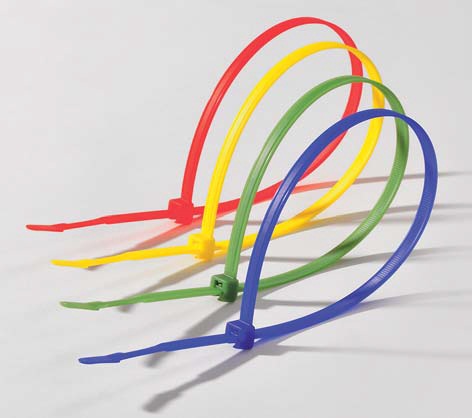 Q-tie Kabelbinder aus Polyamid 6.6 standard  (PA66), farbig